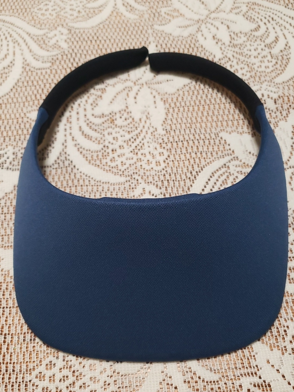 Navy Blue Square Women's Sun Visor